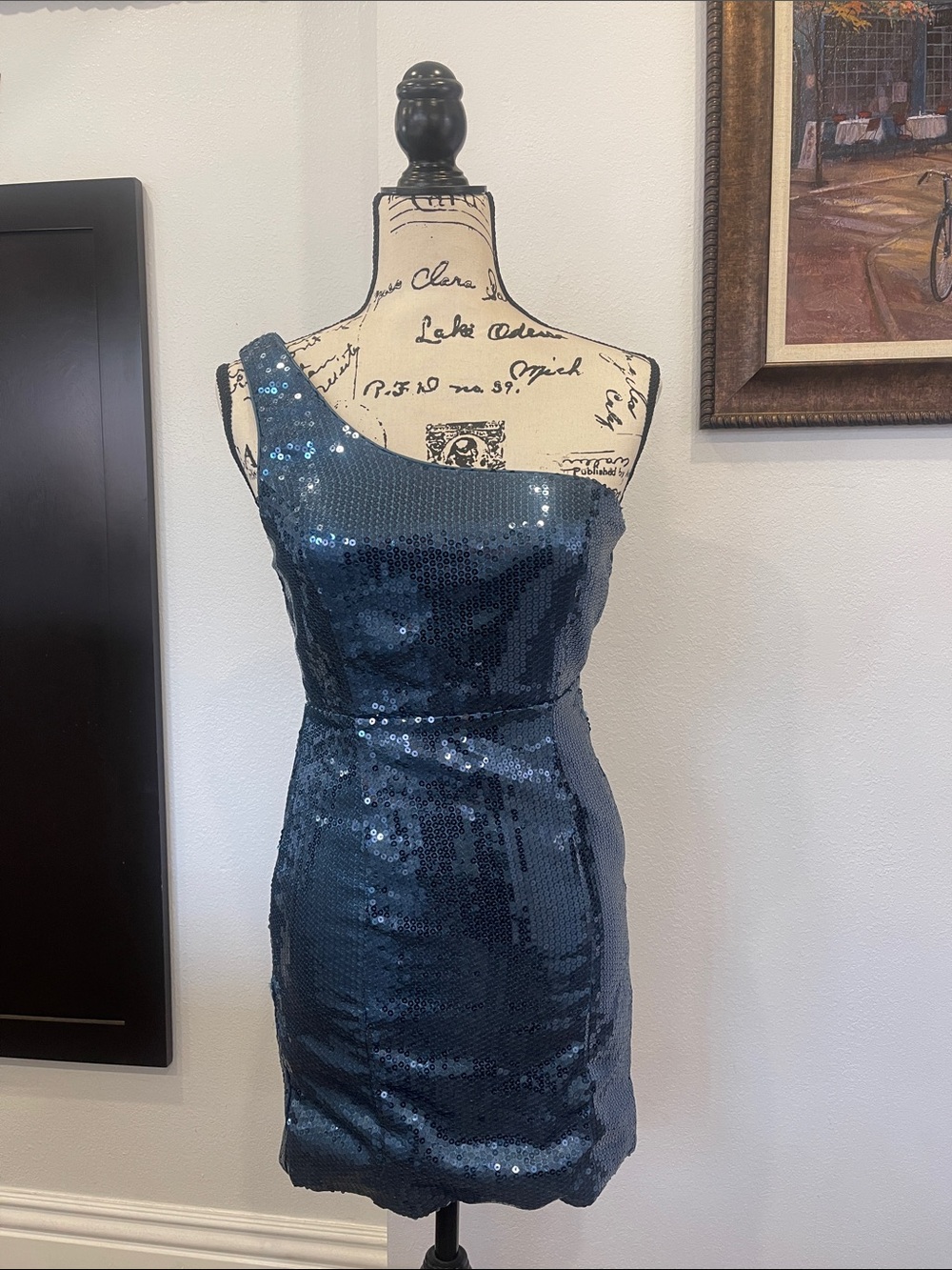 “Forever21” ✨ Gorgeous Turquoise Sequined Dress 👗- Size Small
